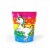 Prime Party Silver Lining Rainbow Unicorn Cups (8 Pack) Perspective: front