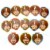 Prime Party Bob Ross and Friends Birthday Banner Perspective: front