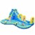 Costway Inflatable Water Slide Kids Bounce House Castle Splash Pool Without Blower Perspective: front