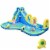 Costway Inflatable Water Slide Kids Bounce House Castle Splash Water Pool W/ 750W Blower Perspective: front
