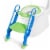 Gymax Foldable Potty Training Toilet Seat w/ Step Stool Ladder Adjustable for kids Perspective: front