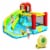 Gymax Inflatable Kids Water Slide Jumper Bounce House Splash Water Pool W/ 735W Blower Perspective: front