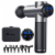 Massage Gun, LCD 99-levels 8 Heads Adjustable Deep Tissue Percussion Muscle Massager Guns Perspective: front
