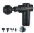Massage Gun Deep Tissue, Electric Muscle Massager Percussion Massage Gun for Athletes, Black Perspective: front