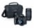 Canon EOS Rebel T7 Zoom Lens Camera Perspective: front