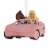 Holiday Christmas Ornament Barbie in Car Perspective: front