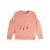 Long Sleeve Sweater Pink Coral Perspective: front