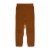 Fleece Legging With Knee Applique Golden Brown Perspective: front
