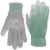 Mud Women's Goatskin Leather Mint Garden Glove Perspective: front