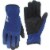 Mud Women's Synthetic Leather Garden Glove - True Blue Perspective: front