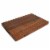 John Boos Walnut Wood Edge Grain Reversible Cutting Board, 18 x 12 x 1.5 Inches Perspective: front