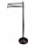 Kingston Brass CC2025 Vintage Pedestal Towel Bar, Oil Rubbed Bronze Perspective: front