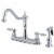 Kingston Brass KB1751TALBS Tudor Centerset Kitchen Faucet, Polished Chrome Perspective: front