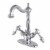 KS1431TAL Tudor Two-Handle Bathroom Faucet with Brass Pop-Up and Cover Plate, Polished Chrome Perspective: front
