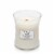 Woodwick® White Teak 9.7 Oz. Medium Hourglass Candle Perspective: front