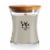 WoodWick Medium Hourglass Candle, Fireside Scent, Premium Soy Blend Wax, 9.7oz Perspective: front