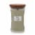 WoodWick® Fireside Scented Candle - Gray Perspective: front