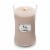Woodwick® Vanilla & Sea Salt Large Hourglass Jar Candle Perspective: front