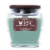Wick® Frosted Christmas Cookie Wooden Wick Soy Blend Candle - Mint Perspective: front