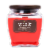Wick® Cinnamon Kiss Wooden Wick Soy Blend Candle - Red Perspective: front