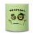 Carolina Monsters Frankenstein Candle - Green Perspective: front