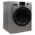 Magic Chef MCSCWD27S5 2.7 Cu Ft Front Load Washer And Dryer Combination, Silver Perspective: front
