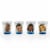 Greys Anatomy Drinking Game | Set Of 4 Character Shot Glasses | 2 Ounces Each Perspective: front