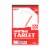E-Clips USA Ruled Writing Tablet 48-Units Perspective: front