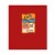 E-Clips USA Red Paper Pocket Folders 100-Units Perspective: front