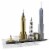 LEGO Architecture Skyline Collection New York City 598 Piece Block Building Set Perspective: front