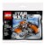 LEGO® Disney Star Wars Snowspeeder Building Toy Perspective: front