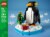 LEGO® Christmas Penguin Building Toy Perspective: front