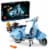 LEGO® Vespa Pastel Blue Building Kit Toy Perspective: front
