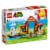 LEGO® Picnic at Mario's House Set - 71422 V39 Perspective: front