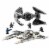 LEGO 75348 Star Wars Mandalorian Fang Fighter vs TIE Interceptor Building Set Perspective: front