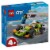 LEGO® City Green Race Car Set Perspective: front
