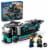 LEGO® City Race Car And Car Carrier Truck Perspective: front