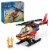 LEGO® City Fire Rescue Helicopter 60411 Perspective: front
