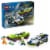 60415 LEGO® City Police Car and Muscle Car Chase Building Set Perspective: front