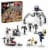 75372 LEGO® Star Wars Clone Trooper™ & Battle Droid™ Battle Pack Perspective: front