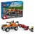 LEGO® Tow Truck And Sports Car Repair 60435 Building Set Perspective: front