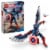 LEGO Marvel New Captain America Construction Figure Super Hero Toy with Minifigures 76296 Perspective: front