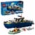 LEGO City Police Boat Chase Building Toy 60456 Perspective: front