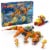 LEGO Sonic the Hedgehog Super Shadow vs. Biolizard Building Toy for Kids 77003 Perspective: front
