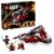 LEGO Star Wars: The Clone Wars Ahsoka's Jedi Interceptor Spaceship Building Toy 75401 Perspective: front