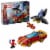 LEGO Marvel Iron Man Car & Black Panther vs. Red Hulk Super Hero Building Toy 76310 Perspective: front