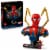 LEGO Marvel Iron Spider-Man Bust Building Kit for Adults 76326 Perspective: front