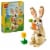 LEGO Creator 3 in 1 Cute Bunny Building Toy Set 31162 Perspective: front