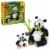 LEGO Creator 3 in 1 Wild Animals Panda Family Building Toy 31165 Perspective: front