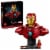LEGO Marvel Iron Man MK4 Bust Building Kit for Adults 76327 Perspective: front